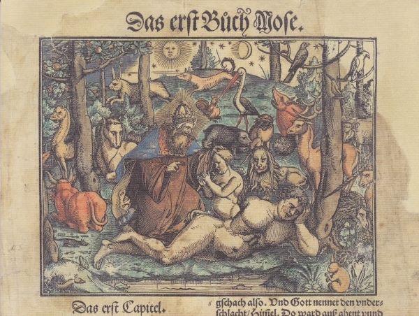 Froschauer-Bibel_1531_Genesis_Auftakt_nach_Hans_Holbein_dJ